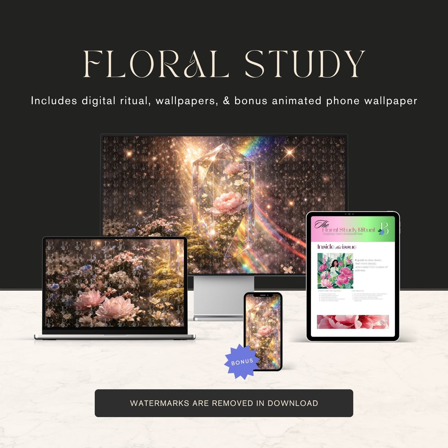 Floral Study— Digital Ritual