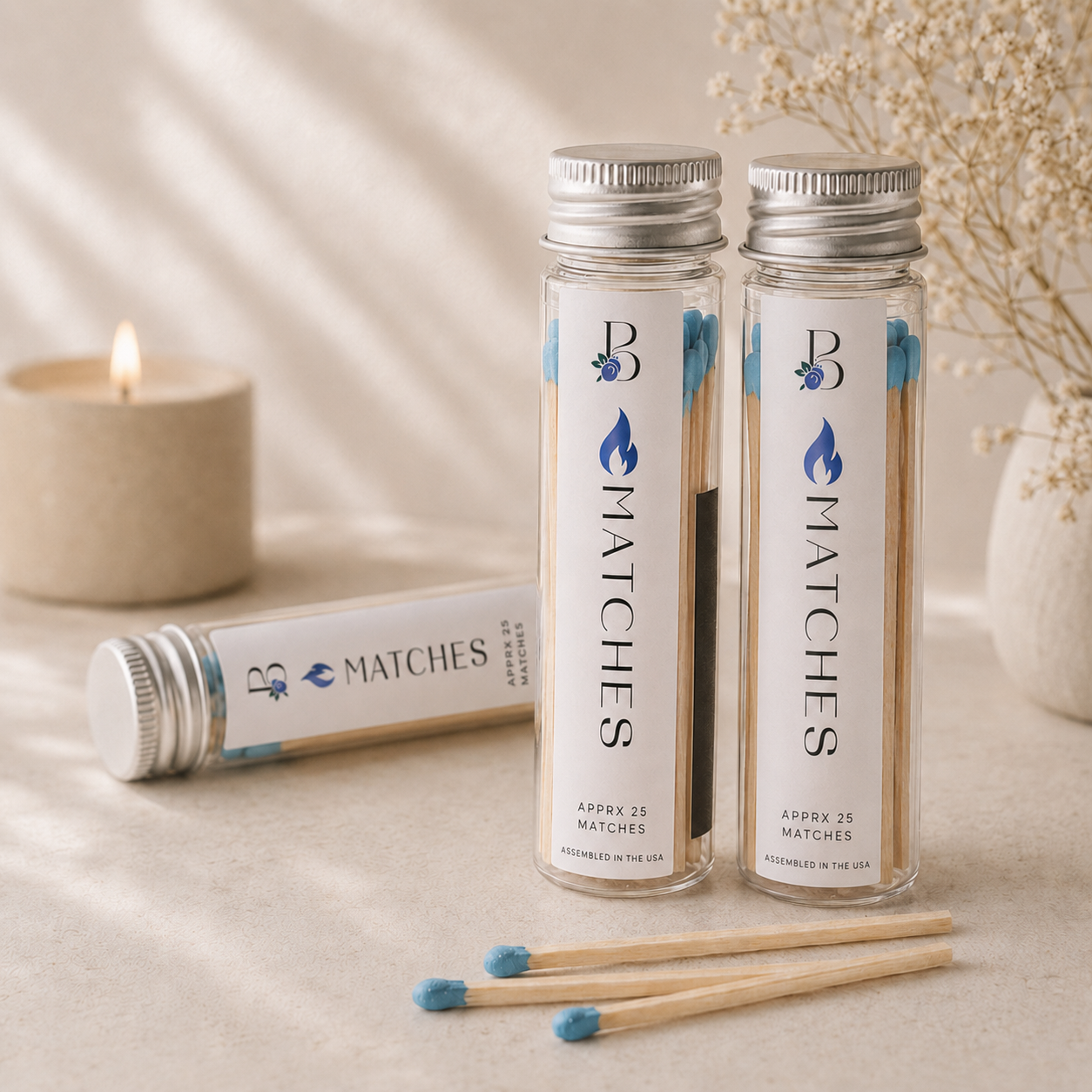 Blue Tip Safety Matches